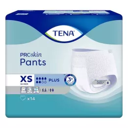 TENA PANTS plus XS Culottes jetables ConfioFit 50-70 cm, 14 pièces