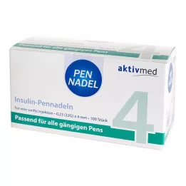 PEN-NADELN Canules universelles 4 0,23x4 mm 32 G, 100 pcs