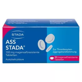 ASS STADA 100 mg comprimés résistants gastriques, 50 pc
