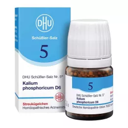 BIOCHEMIE DHU 5 Globules D 6 de Kalium phosphoricum, 10 g