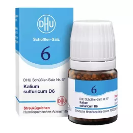 BIOCHEMIE DHU 6 Globules de Kalium sulfuricum D 6, 10 g