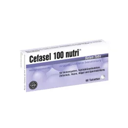 CEFASEL 100 comprimés de sélénium nutritifs, 60 pièces