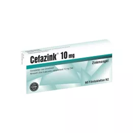 CEFAZINK Comprimés pelliculés à 10 mg, 60 pcs