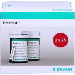 Test omnite 5 bandes de test, 2x25 pc