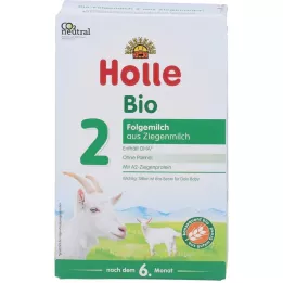 HOLLE Lait de suite biologique 2 à base de poudre de lait de chèvre, 400 g