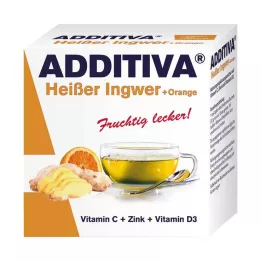 ADDITIVA Poudre de gingembre + orange piquante, 120 g