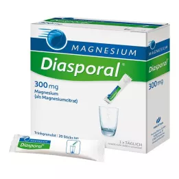 MAGNESIUM DIASPORAL Granulés de 300 mg, 20 pièces