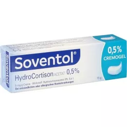 SOVENTOL Hydrocortisone Acétate 0,5% de crème, 15 g