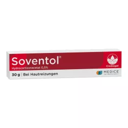 SOVENTOL Crème dacétate dhydrocortisone à 0,5 %, 30 g