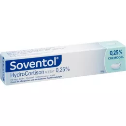 SOVENTOL Hydrocortisone Acétate 0,25% de crème, 50 g