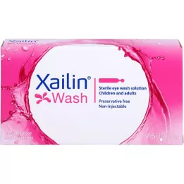 XAILIN laver la solution de farine pour les yeux à des doses uniques, 20x5 ml