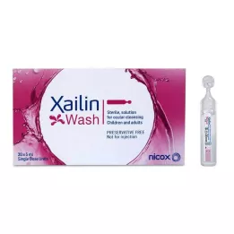 XAILIN Solution de lavage oculaire en doses uniques, 20X5 ml