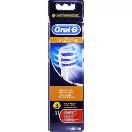 ORAL-B Têtes de brosse TriZone, 3 pièces