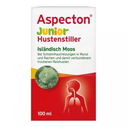 ASPECTON Jus de mousse islandaise antitussif pour enfant, 100 ml