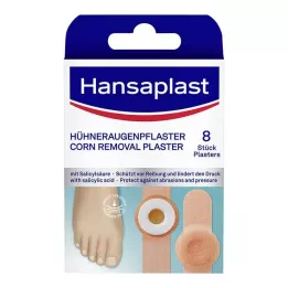 HANSAPLAST Pansements pour cors, 8 pièces