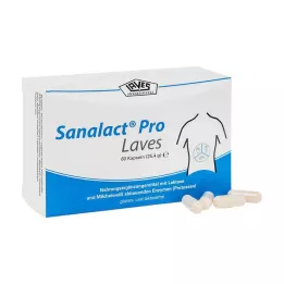 SANALACT Capsules Pro Laves, 60 pièces