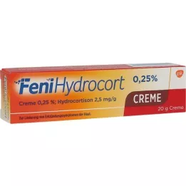 FENIHYDROCORT crème 0,25%, 20 g