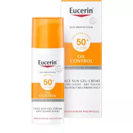 Eucerin Sun Protection Gel Creme Huile Control LSF 50+, 50 ml
