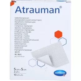 ATRAUMAN Compresses stériles 5x5 cm, 10 pièces