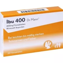 IBU 400 Dr.Mann Film -coated Tablets, 20 pc