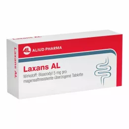 LAXANS AL comprimés enrobés gastro-résistants, 10 pcs