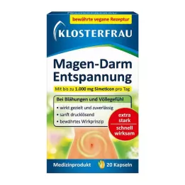 KLOSTERFRAU Capsules de relaxation gastro-intestinale, 20 pièces