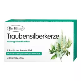 DR.BÖHM Comprimés pelliculés dactée à grappes noires 6,5 mg, 60 pcs