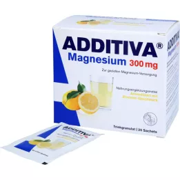 Additiva Magnésium 300 mg n poudre, 20 pc