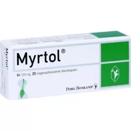 MYRTOL Capsules molles résistantes gastriques, 20 pc