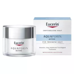 EUCERIN Crème active AQUAporin peau sèche, 50 ml