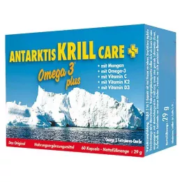 ANTARKTIS Gélules Krill Care, 60 pièces