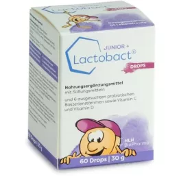 LACTOBACT Junior Drops Lollipops, 60 pc