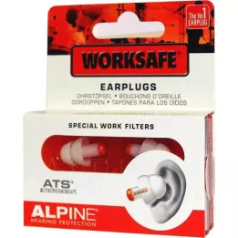 ALPINE WORKSAFE Bouchons doreilles, 2 pièces