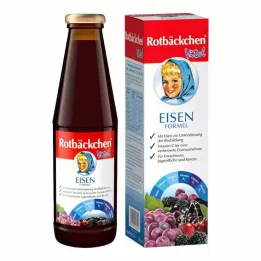RABENHORST Jus de fruits Vital Iron Formula Rotbäckchen, 450 ml