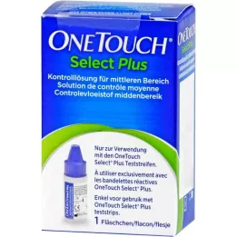 ONE TOUCH Solution de contrôle Select Plus Medium, 3,75 ml