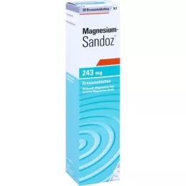 MAGNESIUM SANDOZ 243 mg comprimés effervescents, 20 pc