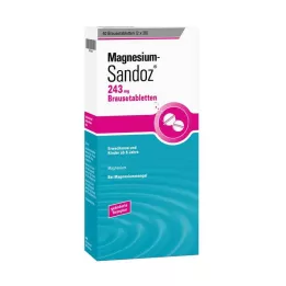 MAGNESIUM SANDOZ Comprimés effervescents à 243 mg, 40 unités