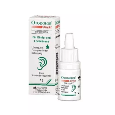 OTODOLOR gouttes auriculaires directes, 7 g