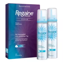 REGAINE Mousse pour femmes 50 mg/g, 2X60 g