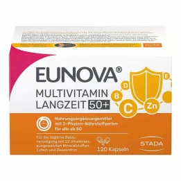 EUNOVA Capsules à long terme 50+, 120 pcs