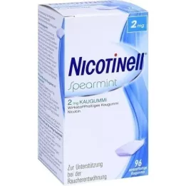 NICOTINELL Kaugummi Shearmint 2 mg, 96 pc