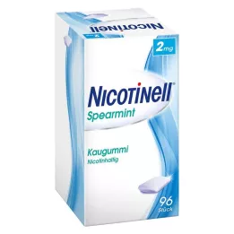 NICOTINELL Chewing-gum à la menthe verte 2 mg, 96 pcs