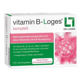 VITAMIN B-LOGES comprimés pelliculés complets, 120 pcs