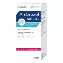 AMBROXOL Sirop contre la toux Aristo 30 mg/5 ml solution à usage oral, 250 ml