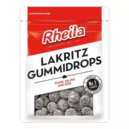 RHEILA Gummies à la réglisse avec sucre, 90 g