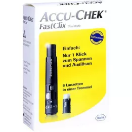 ACCU-CHEK Autopiqueur FastClix modèle II, 1 pièce