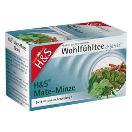 Sac filtre à menthe H&amp;S Mate, 20 pc