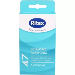 RITEX 47 préservatifs, 8 pc