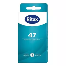 RITEX 47 préservatifs, 8 pièces