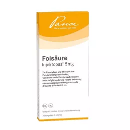 FOLSÄURE INJEKTOPAS Solution injectable à 5 mg, 10 unités